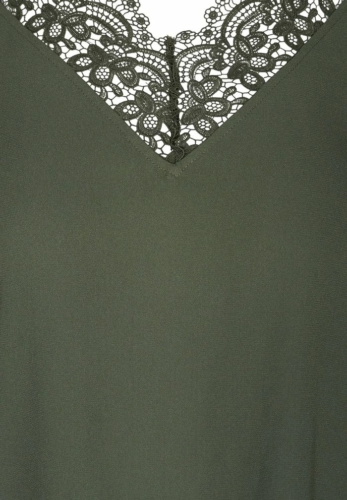 Zizzi Blouse - Green 3 Zizzi Blouse - Green – Image 3