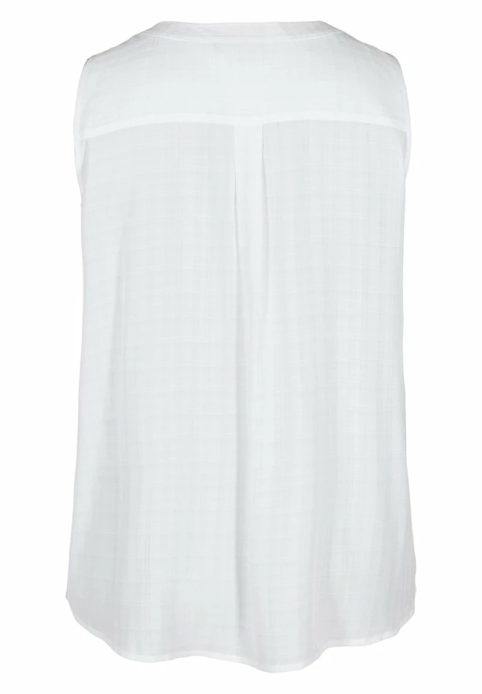 Zizzi Blouse - Bright White 6 Zizzi Blouse - Bright White – Image 6