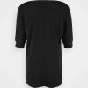 Zizzi XEMMA TUNIC - Blouse - Black -France Zizzi Soldes 2022 54afc27038034b4da46d40c82e97376d