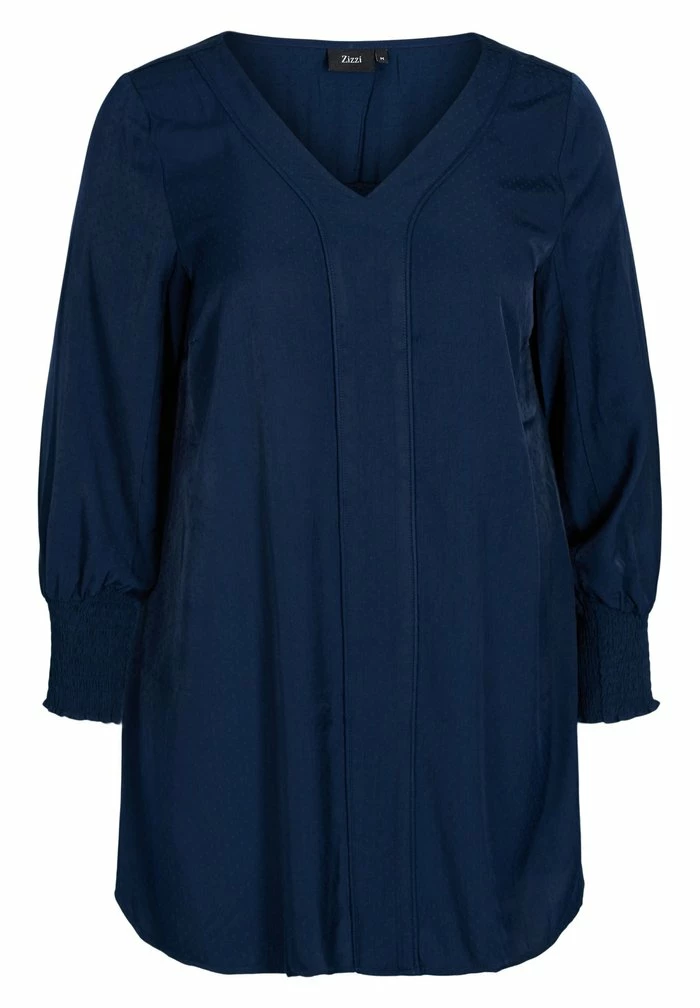 Zizzi Blouse - Navy Blazer 1 Zizzi Blouse - Navy Blazer