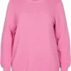 Zizzi LANGARM AUS BIO-BAUMWOLLE - Pullover - Pink -France Zizzi Soldes 2022 5635a509174245d3a44bc88e4f697d02