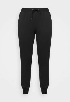 Zizzi CHRISTINA LONG PANTS - Pantalon De Survêtement - Black