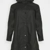 Zizzi CARAINY - Veste Imperméable - Black -France Zizzi Soldes 2022 56692327fbc0428f93a98f3cf4c090da
