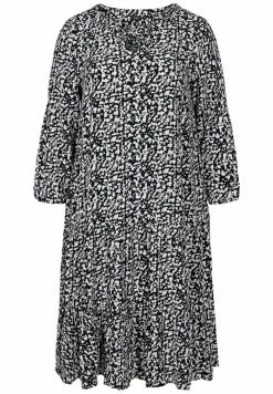 Zizzi Robe De Jour - Ditsy Aop