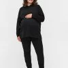 Zizzi Sweat à Capuche - Black -France Zizzi Soldes 2022 56cb69863fe5400c8aef590348219f97