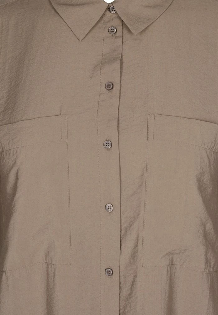 Zizzi MIT KNÖPFEN UND TASCHEN - Chemisier - Brindle 5 Zizzi MIT KNÖPFEN UND TASCHEN - Chemisier - Brindle – Image 5