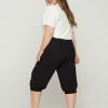 Zizzi LOOSE - Short - Black -France Zizzi Soldes 2022 577a6be58cf84d25bc1063ca2d486f4d