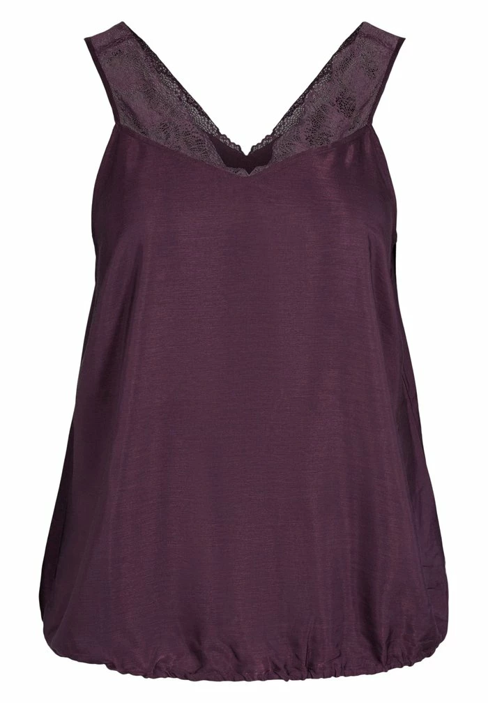 Zizzi Blouse - Plum Perfect 1 Zizzi Blouse - Plum Perfect