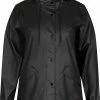 Zizzi REGEN MIT UND ERSCHLUSS - Veste Imperméable - Black -France Zizzi Soldes 2022 582d44e93e3b4f21a9bd85cc43c0164a