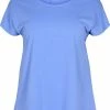 Zizzi T-shirt Basique - Blue -France Zizzi Soldes 2022 5868413d9ea94b9da72b5d7e02a7a761