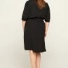 Zizzi Robe De Jour - Black -France Zizzi Soldes 2022 58de49ddbb654d8a8fc16d74395796c9