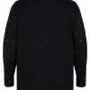 Zizzi AND RHINESTONES - Pullover - Black -France Zizzi Soldes 2022 5939aae156c2457cb097b03a72d08aeb