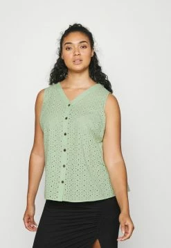 Zizzi MANGUS - Blouse - Silt Green