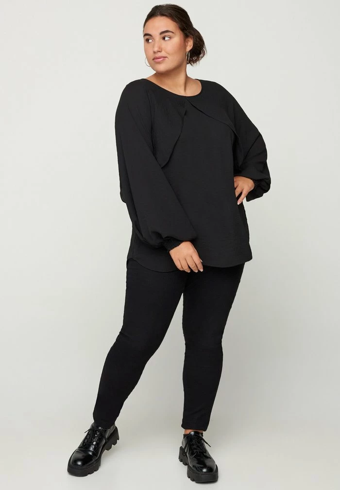 Zizzi Blouse - Black 1 Zizzi Blouse - Black