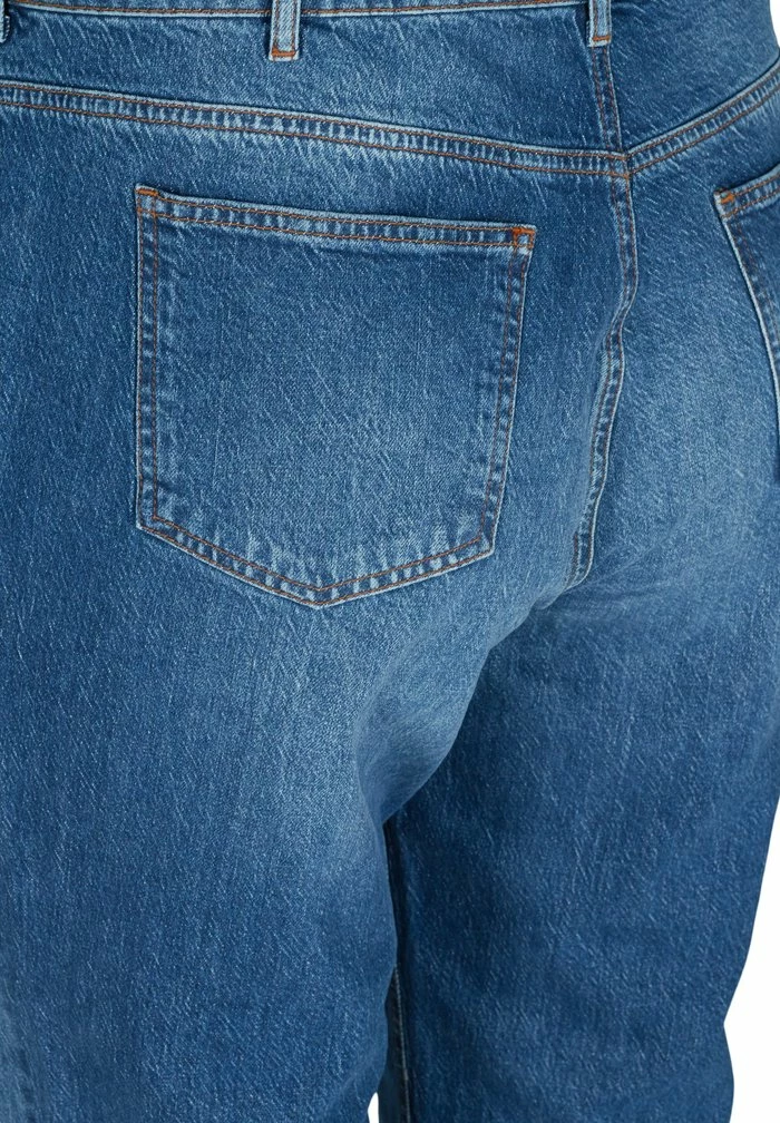 Zizzi CROPPED MOM FIT MILLE - Jean Slim - Blue 6 Zizzi CROPPED MOM FIT MILLE - Jean Slim - Blue – Image 6