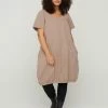 Zizzi Robe De Jour - Brown -France Zizzi Soldes 2022 5ab3d7ed7e2343b69c49fc3aaec6a8f2