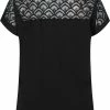Zizzi SHORT SLEEVE - T-shirt Imprimé - Black -France Zizzi Soldes 2022 5ab5ceb2b3ab4deba689dcd7eadc5914