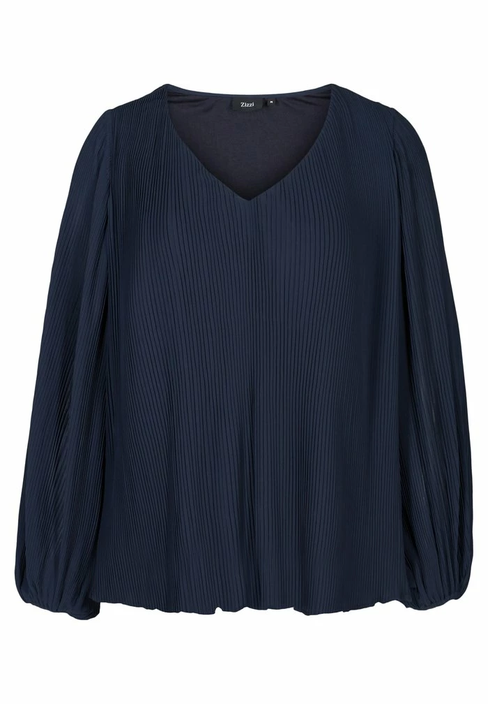 Zizzi Blouse - Blue 4 Zizzi Blouse - Blue – Image 4