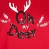 Zizzi WEIHNACHTS - Sweatshirt - Red Oh Deer -France Zizzi Soldes 2022 5b739c0069754f35b9a624ec8a46399b