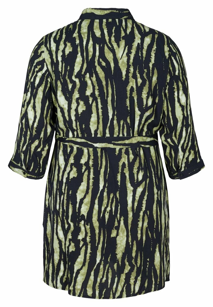 Zizzi WITH WAIST TIE - Chemisier - Green 5 Zizzi WITH WAIST TIE - Chemisier - Green – Image 5