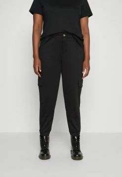 Zizzi MDAKOTA PANT - Pantalon De Survêtement - Black