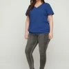Zizzi MIT V-AUSSCHNITT - Blouse - Twilight Blue -France Zizzi Soldes 2022 5c84a32e7dec461a81790d5828052616