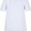 Zizzi Blouse - Light Blue -France Zizzi Soldes 2022 5d735c9b560040718f18466e44a0f7e3