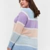 Zizzi MIT STREIFEN - Pullover - Chambray Blue Comb -France Zizzi Soldes 2022 5dd3c7849de2489ea23dbb9b1671dde4