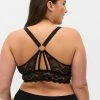 Zizzi WITH BACK DETAIL - Brassière - Black -France Zizzi Soldes 2022 5ebd98885d4546f281a9fe7306061332