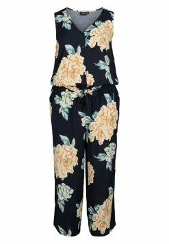 Zizzi Combinaison - Roses On Navy