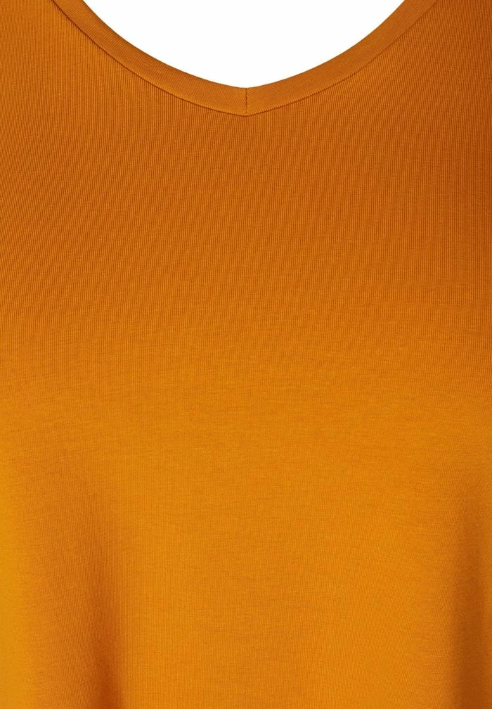 Zizzi T-shirt Basique - Brown 5 Zizzi T-shirt Basique - Brown – Image 5