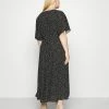 Zizzi EVIGA MIDI DRESS - Robe De Jour - Black -France Zizzi Soldes 2022 603ed72dfc354a598c7622ec0877b871