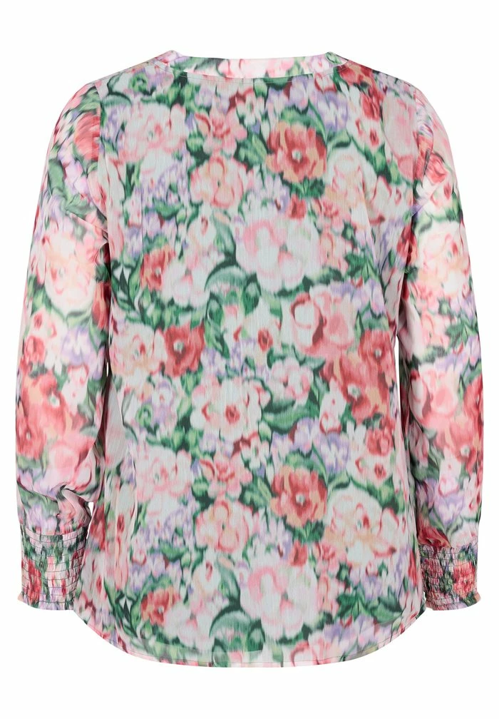 Zizzi SMOCK - Blouse - Flower Aop 5 Zizzi SMOCK - Blouse - Flower Aop – Image 5