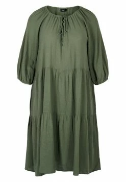 Zizzi Robe De Jour - Thyme