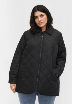 Zizzi Manteau Court - Black