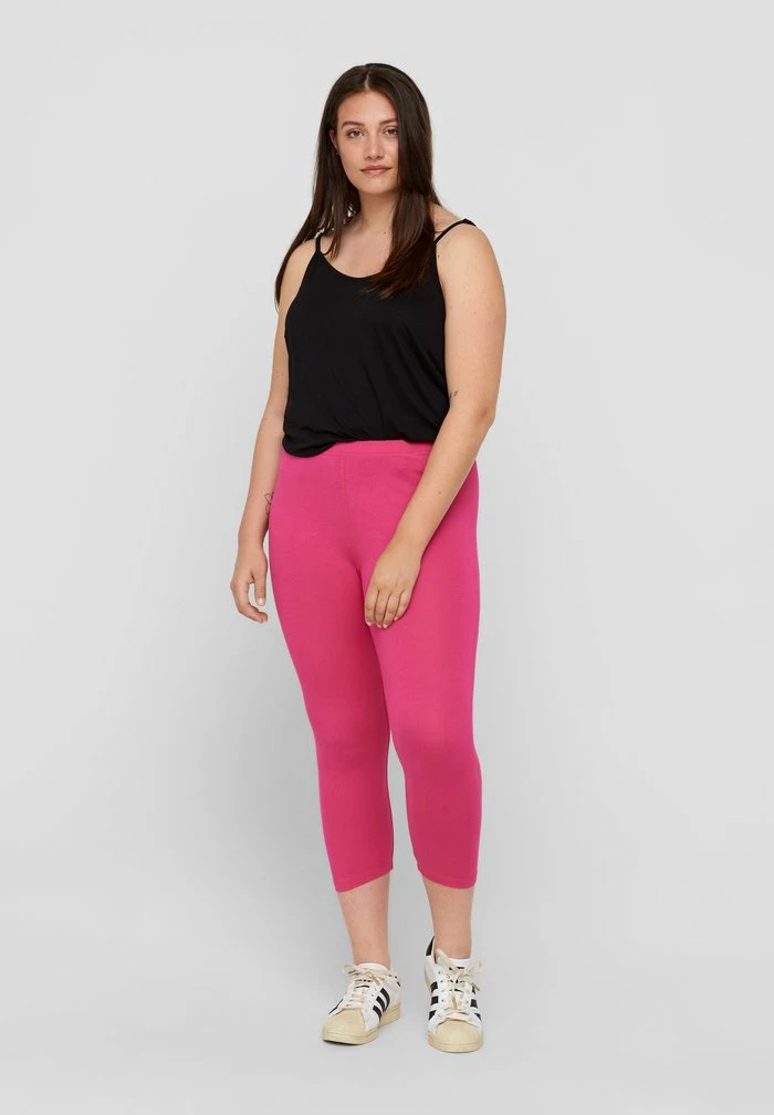 Zizzi BASIC - Legging - Fuchsia Purple 2 Zizzi BASIC - Legging - Fuchsia Purple – Image 2