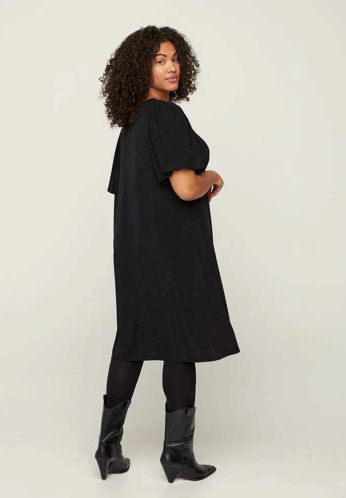 Zizzi Robe De Soirée - Black 2 Zizzi Robe De Soirée - Black – Image 2