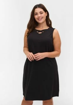 Zizzi Chemise De Nuit / Nuisette - Black