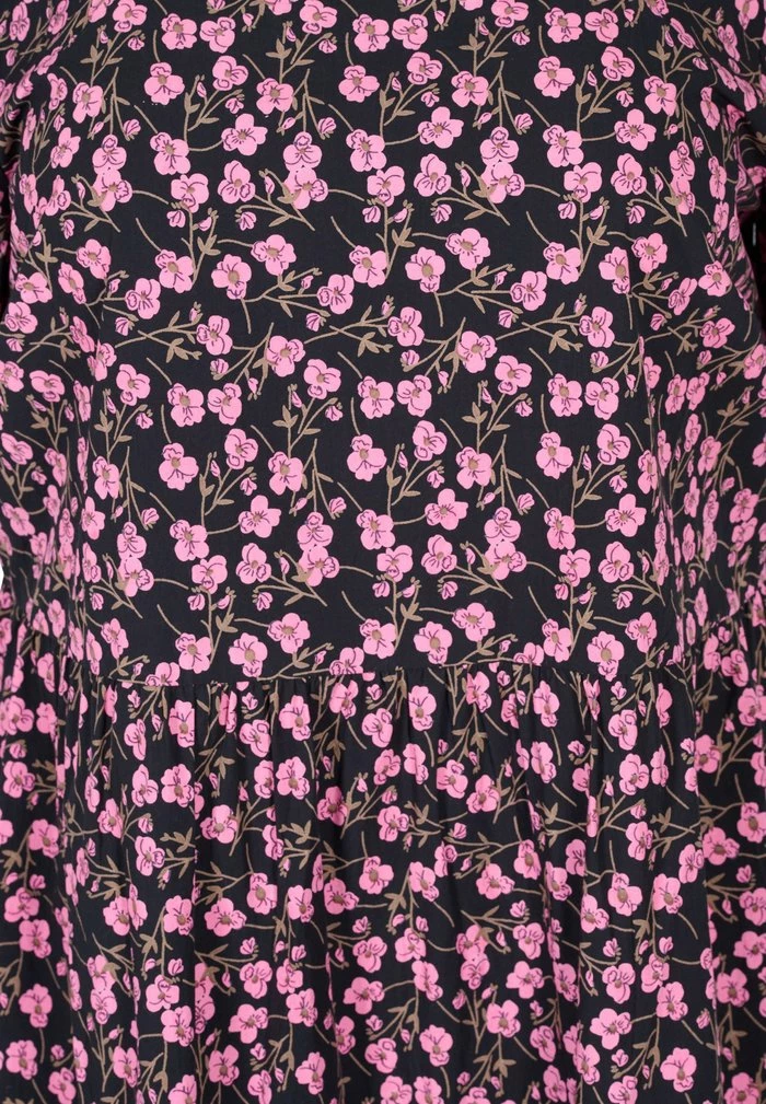 Zizzi Robe De Jour - Flower Aop 5 Zizzi Robe De Jour - Flower Aop – Image 5