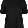 Zizzi T-shirt Basique - Black -France Zizzi Soldes 2022 66e4e43dd2434ccc92bea59707de53b3