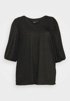 Zizzi MDANIA - T-shirt Basique - Black