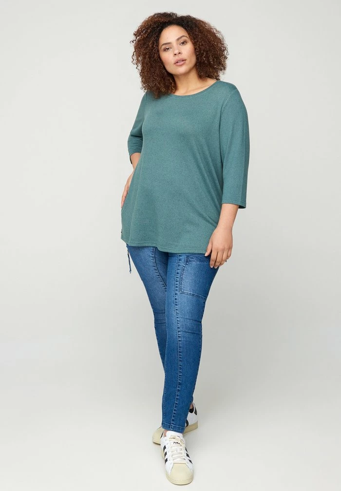 Zizzi Blouse - Green 1 Zizzi Blouse - Green