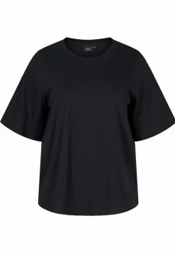 Zizzi T-shirt Basique - Black