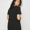 Zizzi EFANNEY TEE - T-shirt Basique - Black -France Zizzi Soldes 2022 69618ee0104c40de9543ca5a2d8674ba