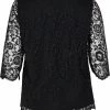 Zizzi MIT 3/4-ÄRMELN - Blouse - Black -France Zizzi Soldes 2022 696e3741b9f548b9b3a02a922e94d324