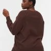 Zizzi MIT RUNDHALSAUSSCHNITT - Pullover - Brown -France Zizzi Soldes 2022 6a1010efd74c45329d589a28a8046df2