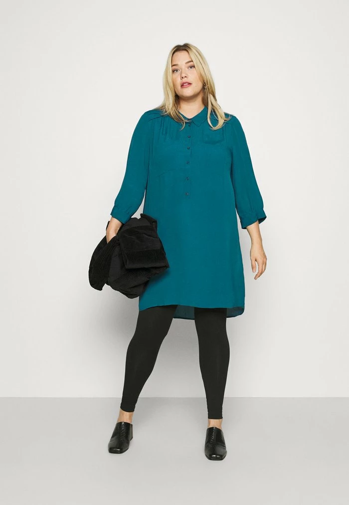 Zizzi XMAISY TUNIC - Chemisier - Maroccan Blue 2 Zizzi XMAISY TUNIC - Chemisier - Maroccan Blue – Image 2