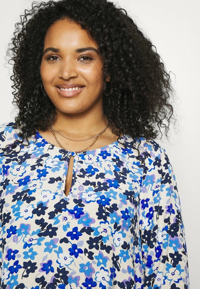 Zizzi ESABINE 3/4 - Tunique - Blue 4 Zizzi ESABINE 3/4 - Tunique - Blue – Image 4