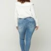 Zizzi Jean Slim - Blue -France Zizzi Soldes 2022 6b11f4cb443a47b4be4d29bb17f5c24c