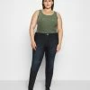 Zizzi AMY SHAPE - Jeans Skinny - Dark Blue Denim -France Zizzi Soldes 2022 6b97a284f51e4699b6f785be74c103cc